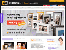 Tablet Screenshot of e-oprawa.pl